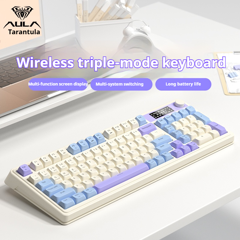 Gaming Keyboard No Noise - AULA S99 PRO Keyboard Membran Gaming