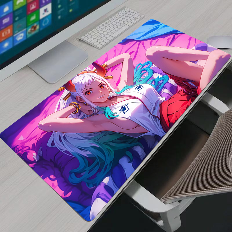 Gaming Keyboard Noise - One Piece Yamato Mouse Pad Notbook