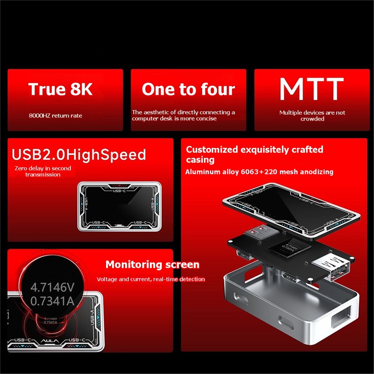 Gaming Keyboard Splitter - ■ ★ Kedatangan Baru: HUB USB