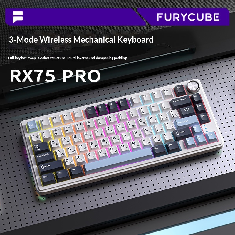 Gaming Keyboard Not Typing - Furycube Rx75 Pro Tri Mode Keyboard