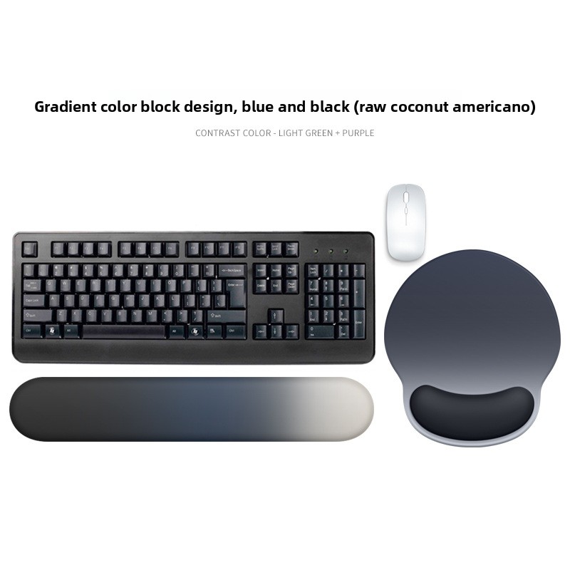 Set Sandaran Pergelangan Tanga - Gaming Keyboard Mouse Set ulasan dan harga