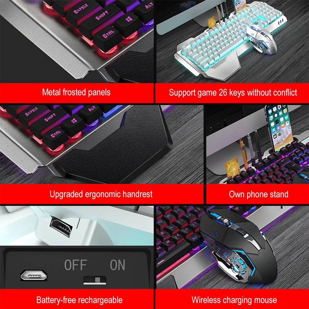 K680 papan ketik dan mouse nir - Gaming Keyboard Bluetooth ulasan dan harga