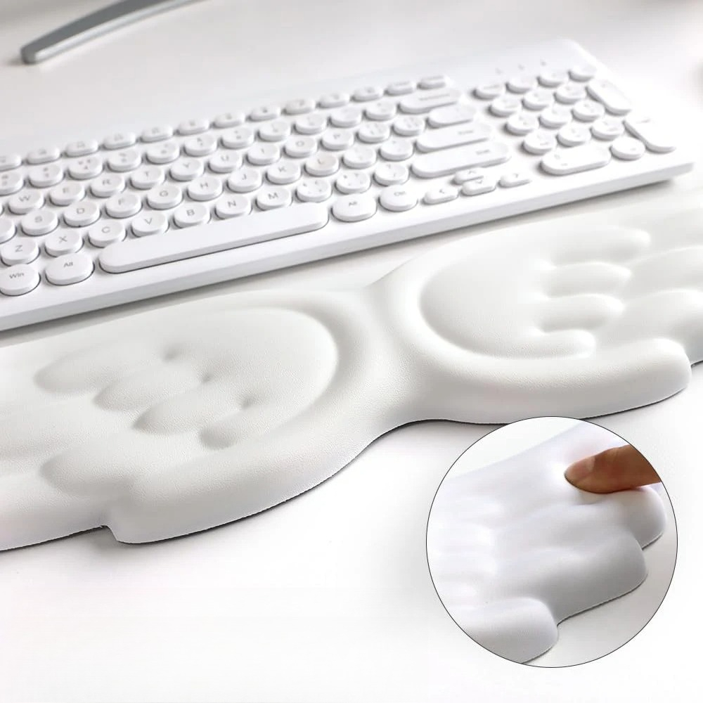 Mousepad Ergonomis Angel Keybo - Gaming Keyboard Mouse Set ulasan dan harga