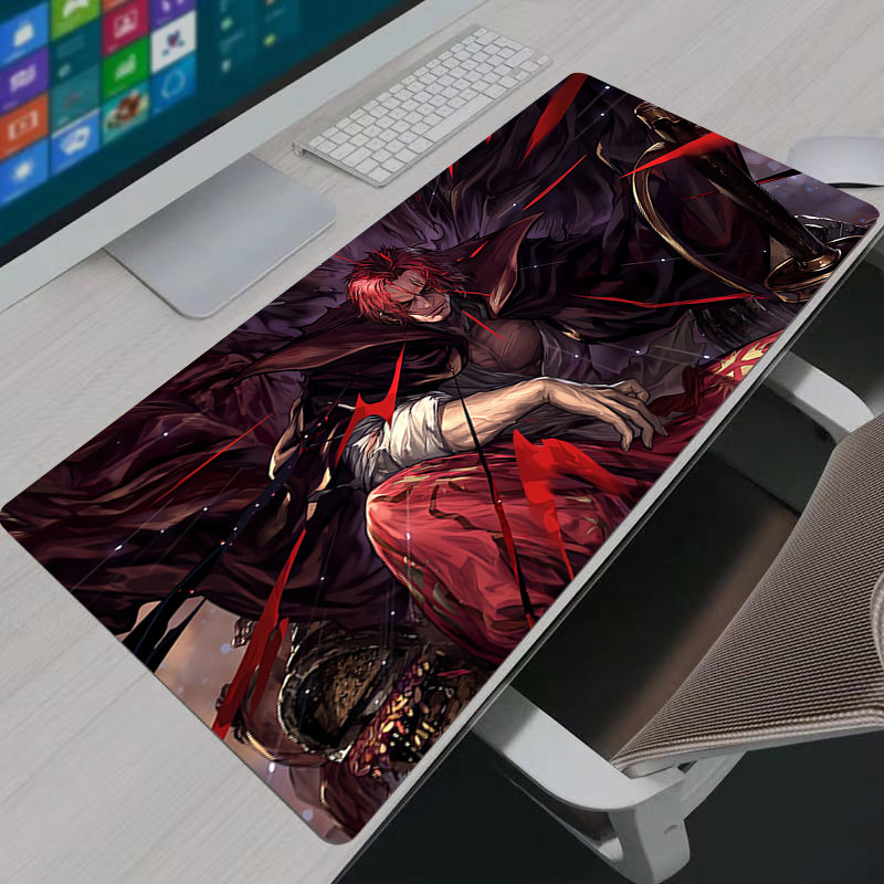 One Piece Shanks Mouse Pad Bes - Gaming Keyboard Noise ulasan dan harga