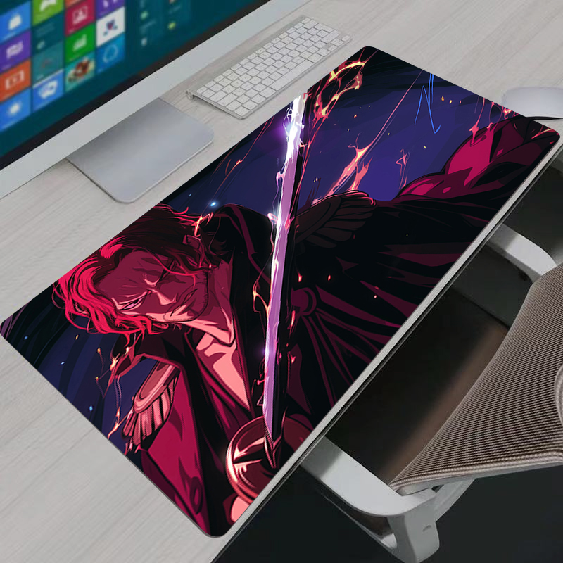 One Piece Shanks Mouse Pad Bes - Gaming Keyboard Noise ulasan dan harga