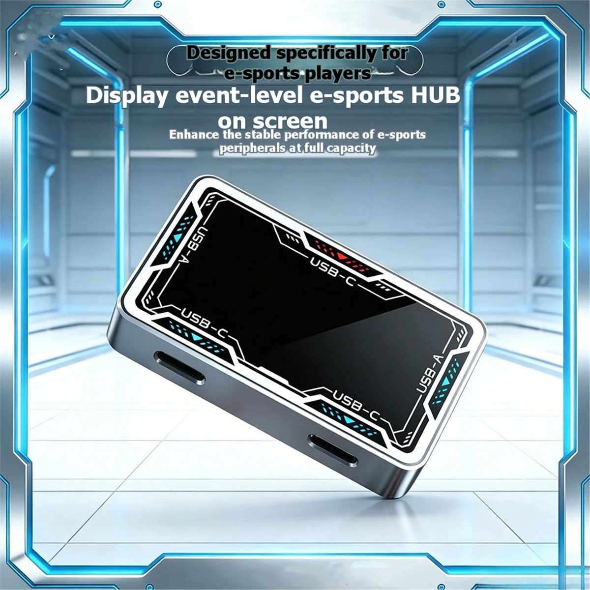USB HUB Gaming 8K Kecepatan Ti - Gaming Keyboard Splitter ulasan dan harga