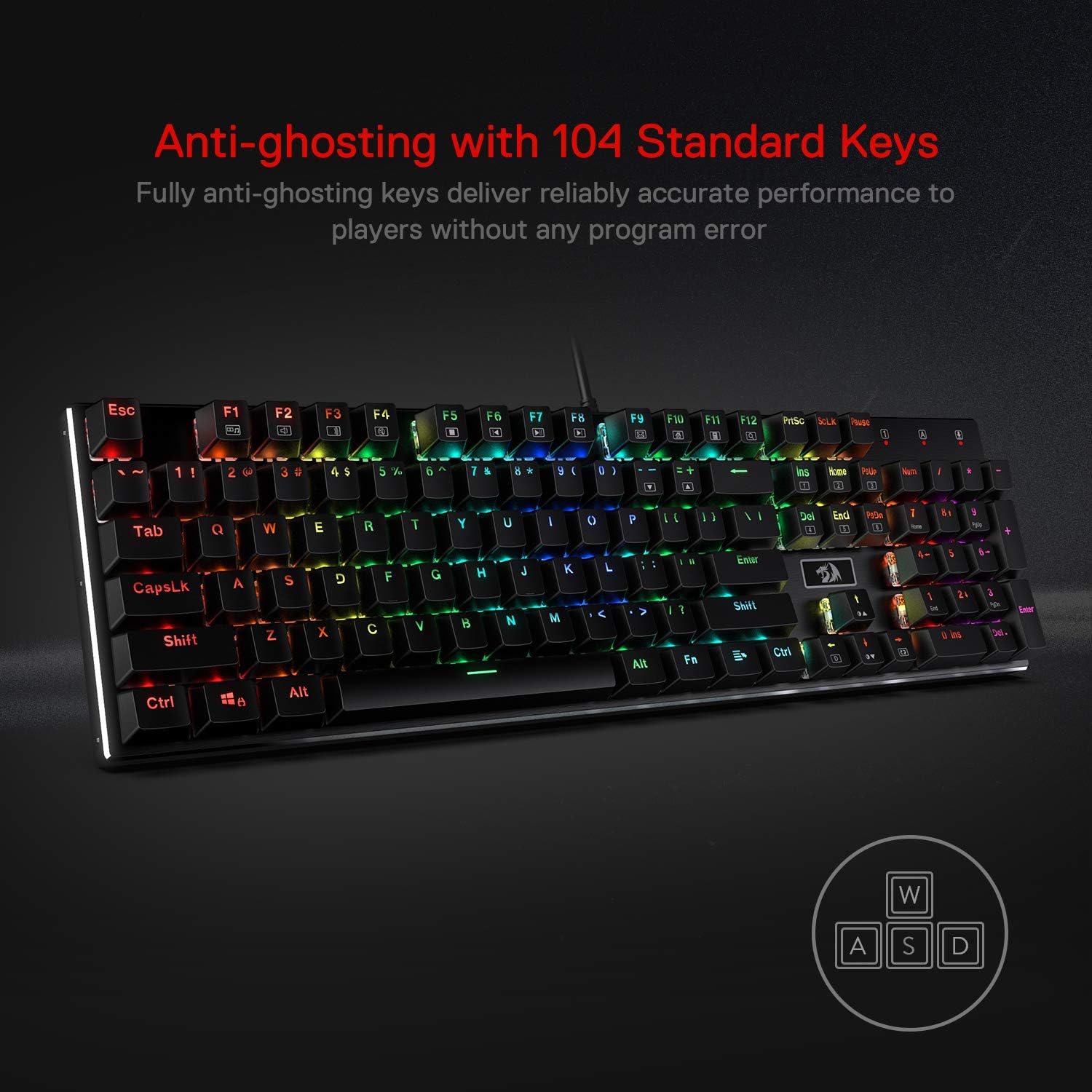 Redragon Keyboard Gaming mekan - Gaming Keyboard No Noise ulasan dan harga