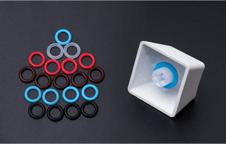 104 Buah/Pak Cincin Diam Gelan - Gaming Keyboard No Noise ulasan dan harga