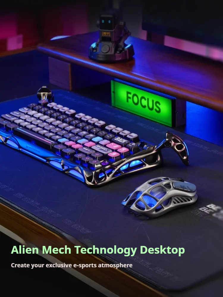 GravaStar M1 M2 Mouse Nirkabel - Gaming Keyboard Bluetooth ulasan dan harga