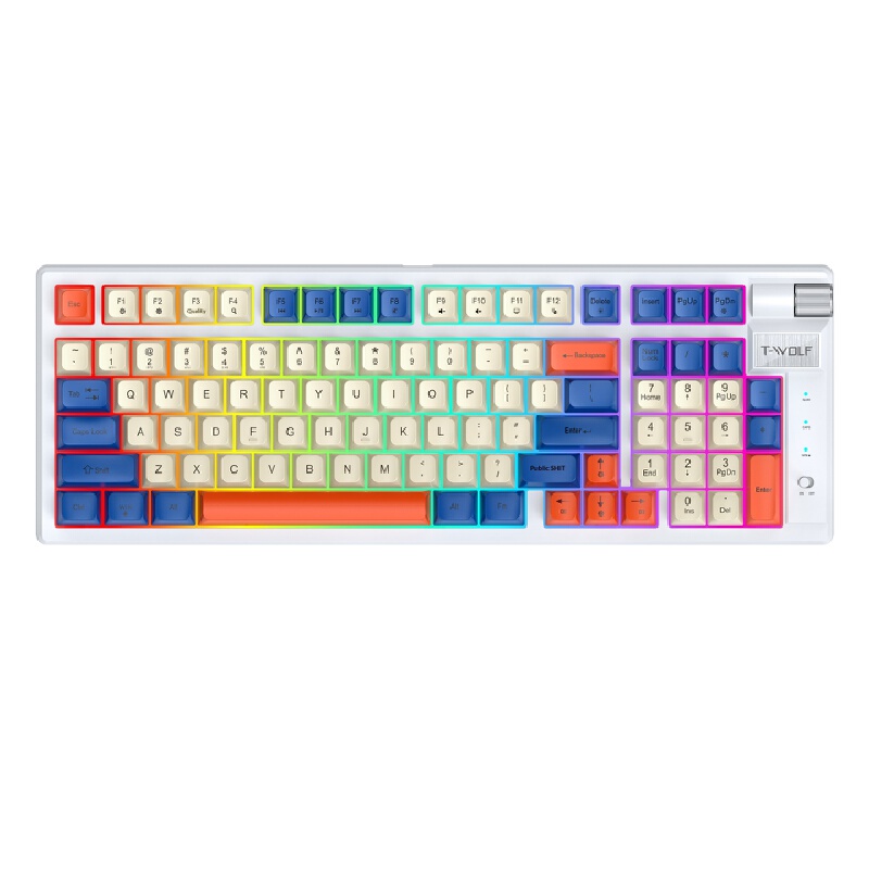 Keyboard Mekanik Retro Tri-Mod - Gaming Keyboard Not Typing ulasan dan harga