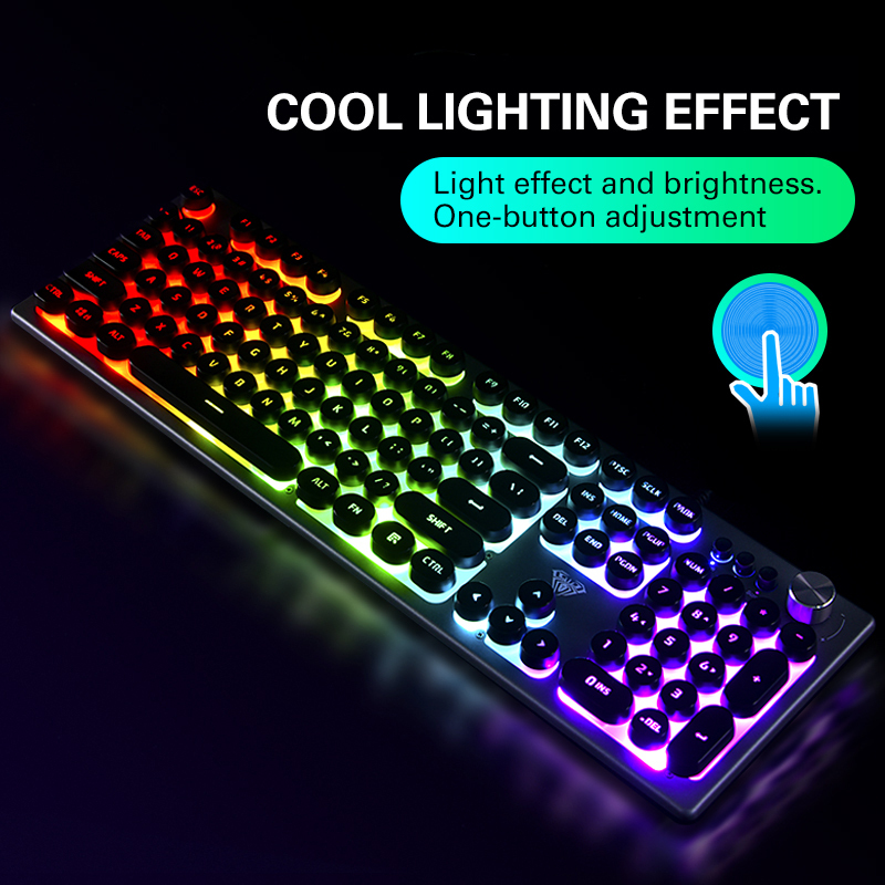 AULA Keyboard dan Mouse Gaming - Gaming Keyboard Mouse Set ulasan dan harga